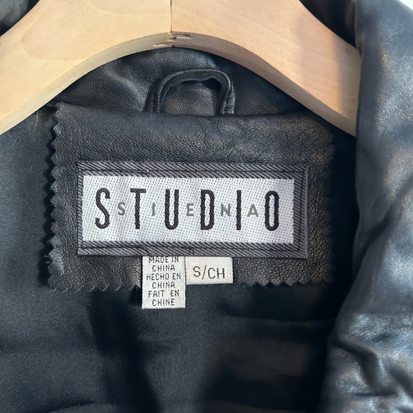 Vintage Studio Siena leather jacket - Picture 3 of 5